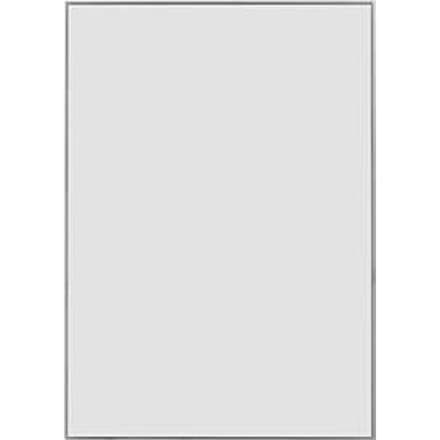 moedel wandbord Madrid, DIN A3, aluminium frame, zelfklevende bevestiging, polyester afdekplaat, B 299,5 x H 422,5 mm, zilver
