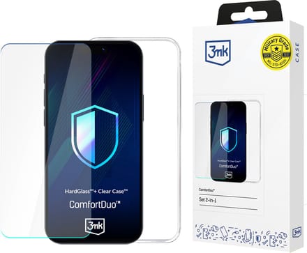 3Mk Comfortduo Clear Voor Samsung Galaxy S25 Hoesje Met Schokbestendigheid