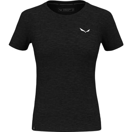 T-shirt met mini logo vrouw Salewa Eagle
