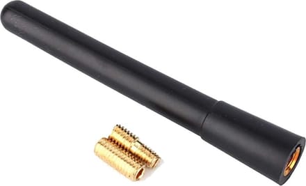 Korte auto-antenne voor de auto Antenne zwart aluminium 10cm Antenna / HaverCo