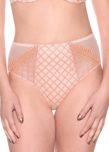 Louisa Bracq - Paco Hoge Slip Sun Stone - maat 48 - Roze