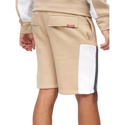 Crosshatch Heren Silicone Shorts (Steen)
