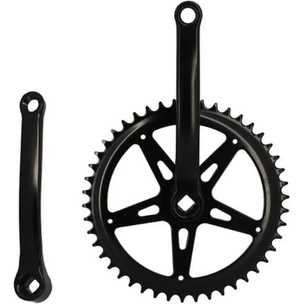 Vierkant enkelassig crankstel Sélection CGN City 40D L170