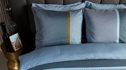Kardol Alluring Dekbedovertrek - Lits-jumeaux - 240x200/220 cm - Blauwgroen