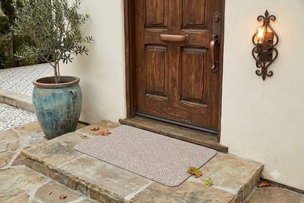 Maison Elara Samson Schoonloopmat – Wasbare Binnendeurmat – Katoen – Lichtbeige – 50 x 80 cm
