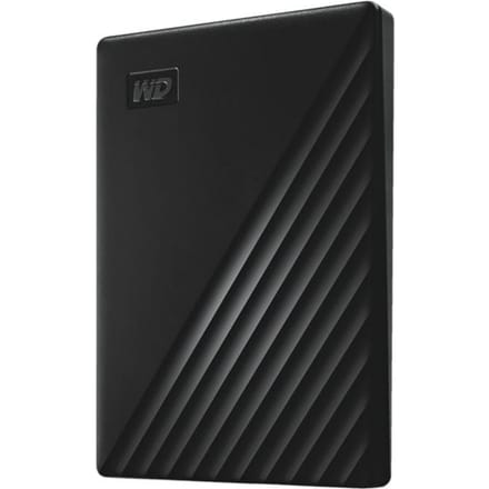 Western Digital My Passport 1TB Externe Harde Schijf - Draagbare Opslag, USB 3.0, Zwart voor PC en Mac.