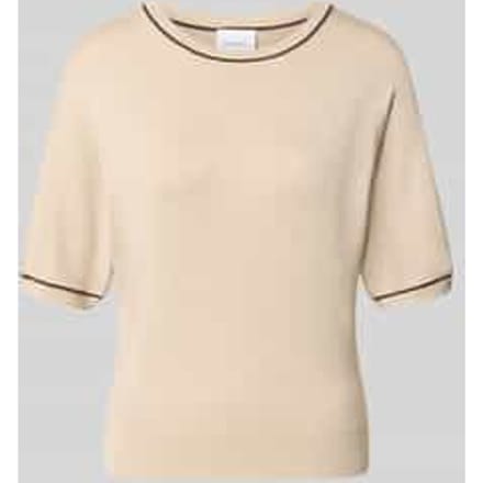 Regular fit pullover van viscosemix in tricotlook