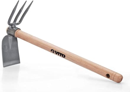 Tuin Hekel - Onkruid Hekel - Bodem Losmaken - Handgesmeed Kwaliteit - 40cm Steel
