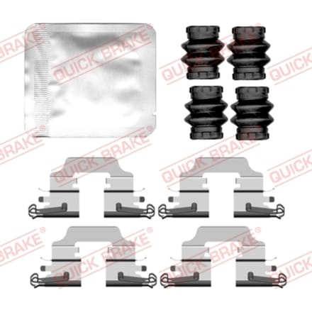 Toebehorenset, schijfremblok QUICK BRAKE 109-0158