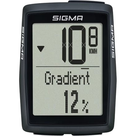 Sigma BC 14.0 WR Fietscomputer Via kabel Met wielsensor, Met grafisch display