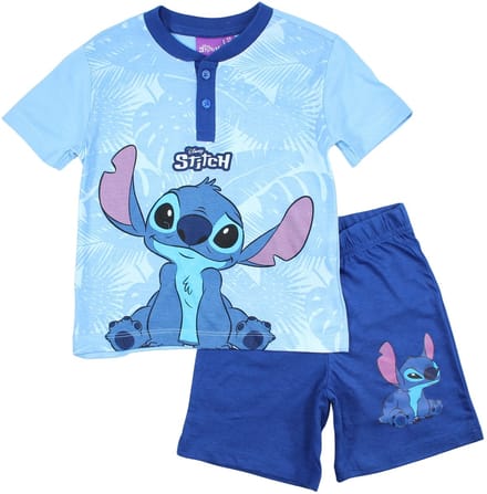 Disney Lilo & Stitch Pyjama - Shortama - Blauw - Maat 98