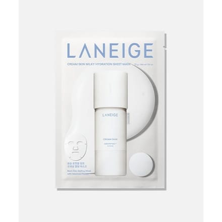 Laneige Cream Skin Milky Hydration Sheet Mask (1ea) gray