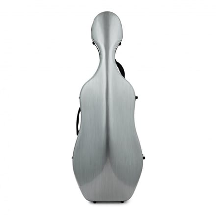 Glasvezel Cellokoffer van Gear4music, Zilver