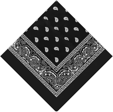 Grote Paisley Bandana Sjaal Uniseks - Multifunctioneel Accessoire voor Mannen en Vrouwen