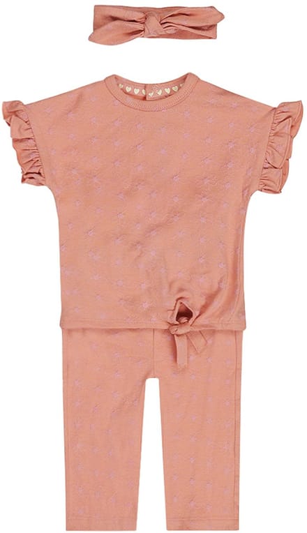Dirkje Meisjes Kledingset - Light pink