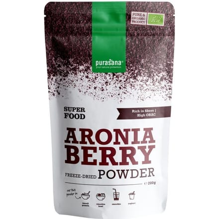 Purasana Aronia Berry Poeder - Biologisch - 200g