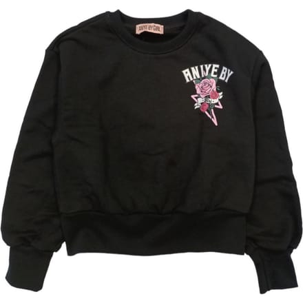Aniye By - Black sweatshirt Girl 32399
