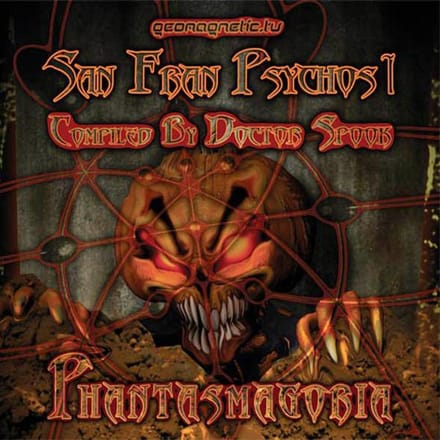 CD VARIOUS - Phantasmagoria GEOCD003 Geomagnetic.TV 2006 US Dance & Electronica Gebruikt brown