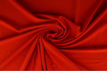 Lycra stof - Rood - 1 meter - Per meter - 155cm breed