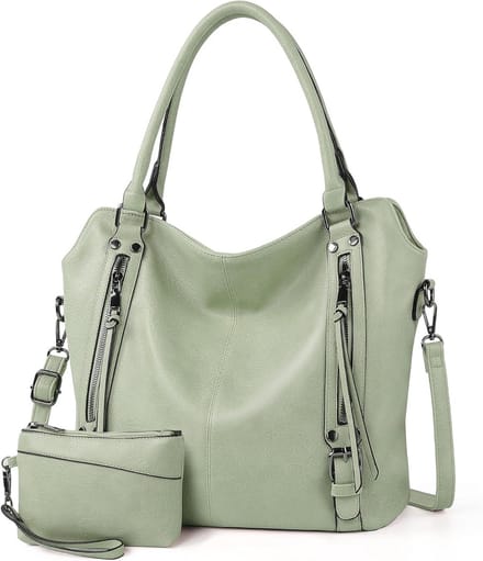 Elegante Dames Handtas Schoudertas Grote Shopper Tas Set met Verstelbare Band