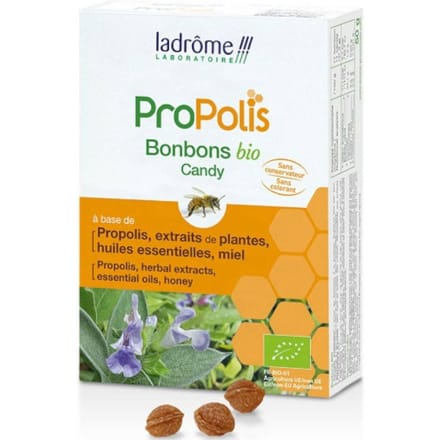 Ladrôme Propolis Keelpastilles Bio 50GR