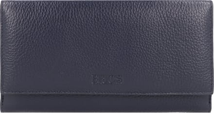 Bric's Marmolada Portemonnee RFID Leer 18 cm - Dames - Horizontaal - blu