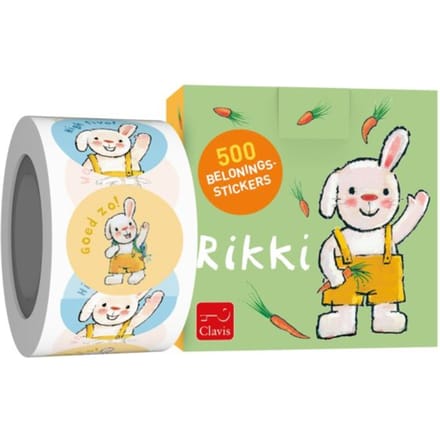 Rikki beloningsstickers. 3+
