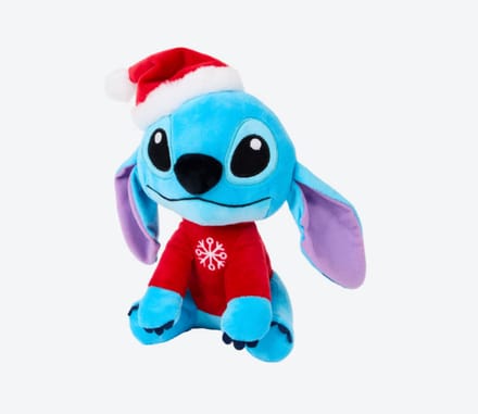 Stitch Kerstknuffel – Disney – Pluche 25 cm – Disney Feesteditie – Christmas