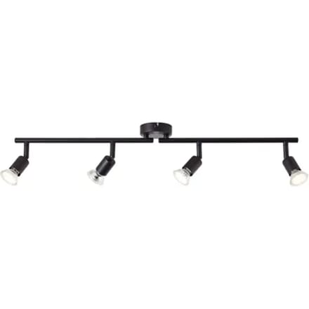 Baseline Opbouwspot Parma - Mat Zwart - 4xgu10