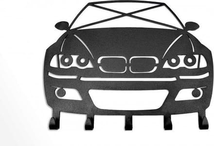 Sleutel organizer - Auto - E46 - Merchandise - Wandkapstok - E30 - diverse modellen
