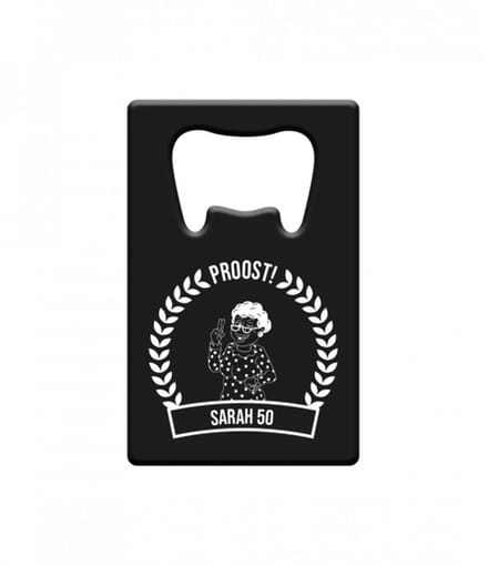 Metal beer opener - Sarah 50
