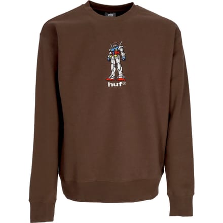 79 Crewneck X Gundam Chocolate herensweater met ronde hals