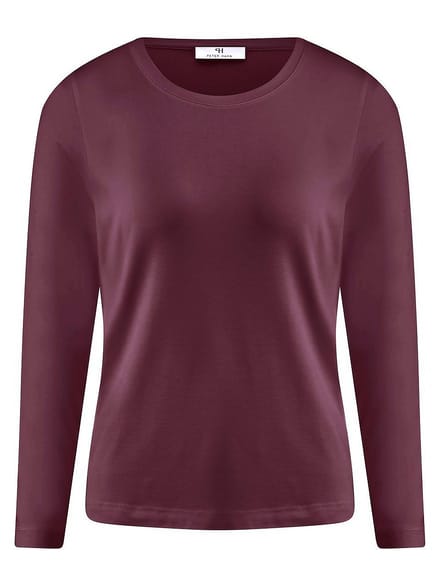 Shirt Van Peter Hahn rood