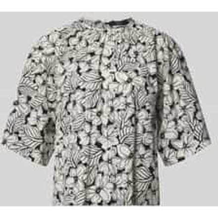 loose fit blouse van puur katoen