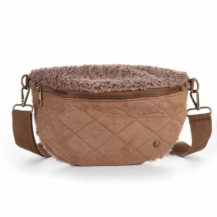 tas - heup - dames - teddy - 100 % polyester - cadeau tip - kerst