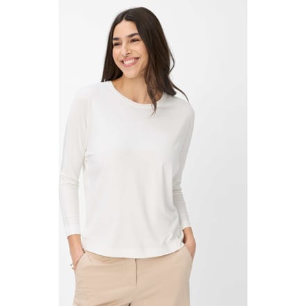 Brax Dames Shirt  Style CHARLENE offwhite, crèmewit, maat 36