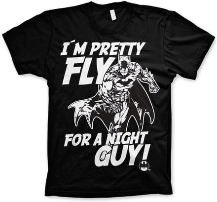 Batman I'm Pretty Fly For A Night Guy – Groot, lang T-shirt WB-1-BAT017-H39-12