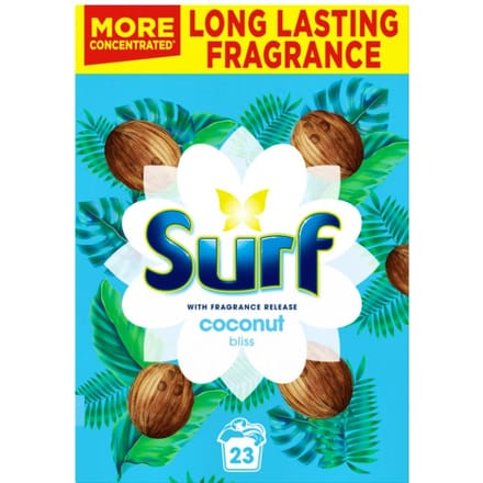 Surf Powder 23 Wash Coconut Bliss 1000 ml