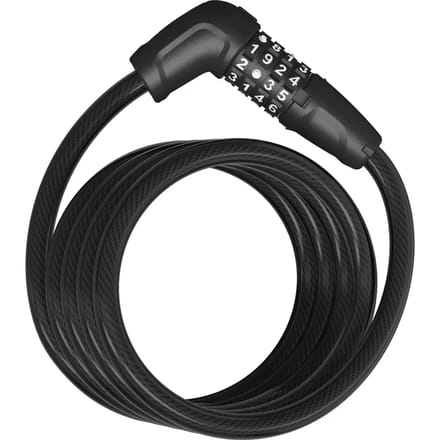 ABUS KabelTresor 6512C – cijfercodeslot 180 × 12 mm, zwart