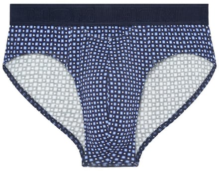HOM - Hampton Mini Briefs H01 - Navy Print - mannen - S