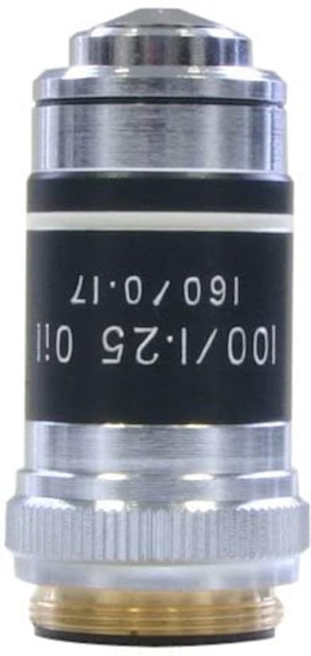 Bresser - 10767 - Objectief, achromatisch 100x/olie/1,25 met veer