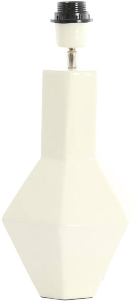 Tafellamp - crème - CALIRA - metaal - losse armatuur - E27 - 8317043 - Light & Living