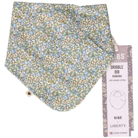 Bibs Bandana Bib Liberty Ivory&sage