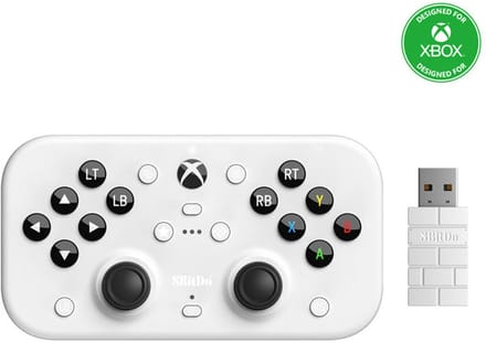 8BitDo Lite SE 2.4G - White - Wireless Controller - Microsoft Xbox One