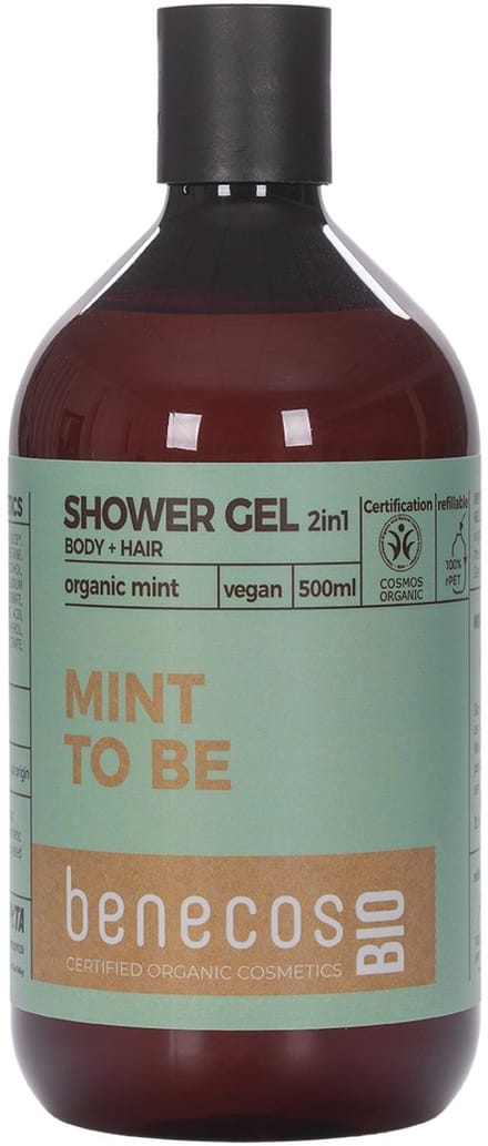 Benecos Mint 2-in-1 Body and Hair Shower Gel