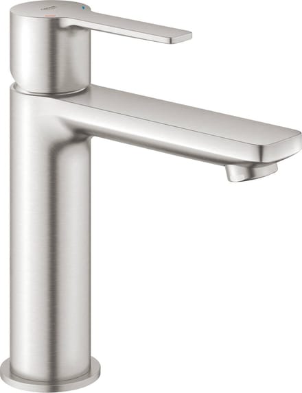 GROHE Lineare Wastafelkraan S - Lage uitloop - Supersteel