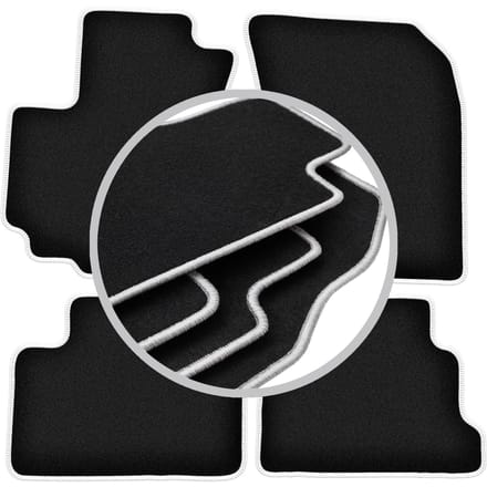 CARLUX-SILVER automatten voor: Suzuki Swift V 5D hatchback (2010-2016)
