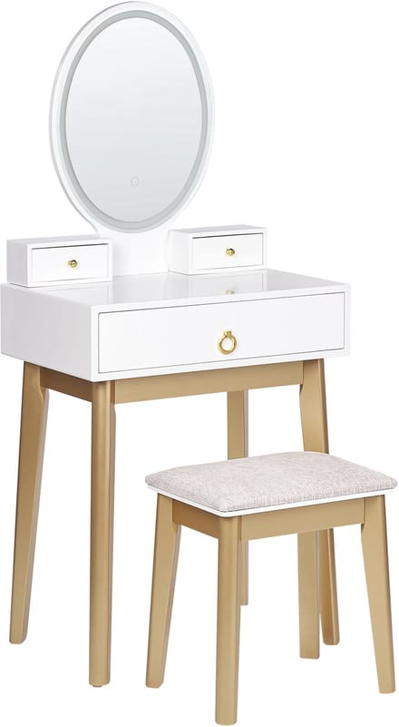 ROSEY - Kaptafel - Wit - MDF