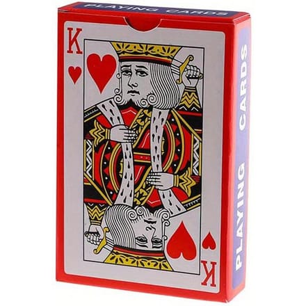 Speelkaarten Pokerformaat Standaard Index Kaarten voor Blackjack Kaart gray