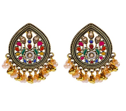 N3 Collecties Vintage Kralen Tassel Oorbellen